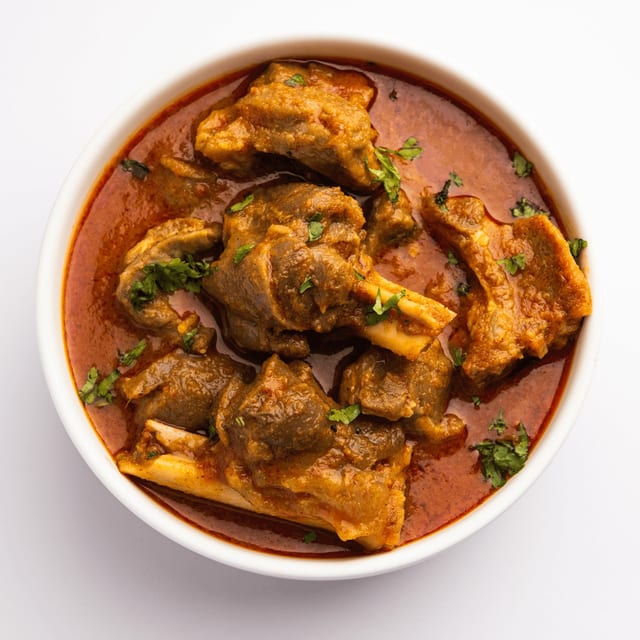 Kadai Lamb.
