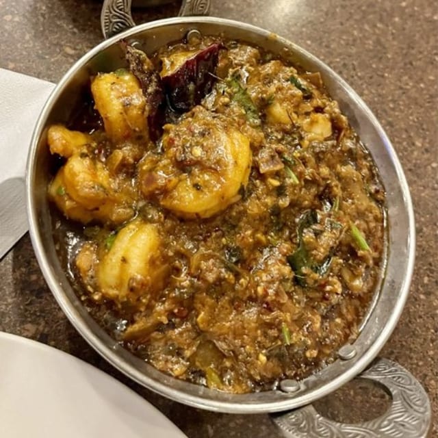 Gongura Shirmp Curry.