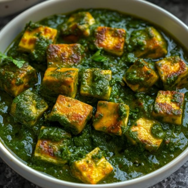 Saag (Palak) Paneer.