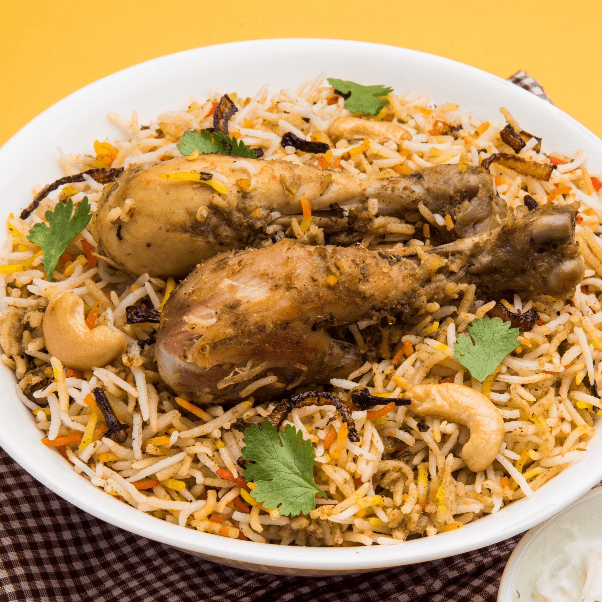 Biryani Chicken Pieces.