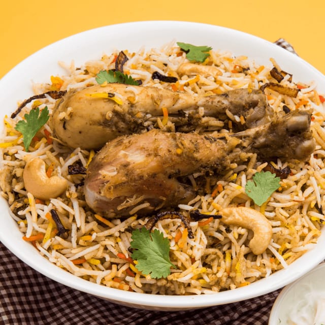 Biryani Chicken Pieces.