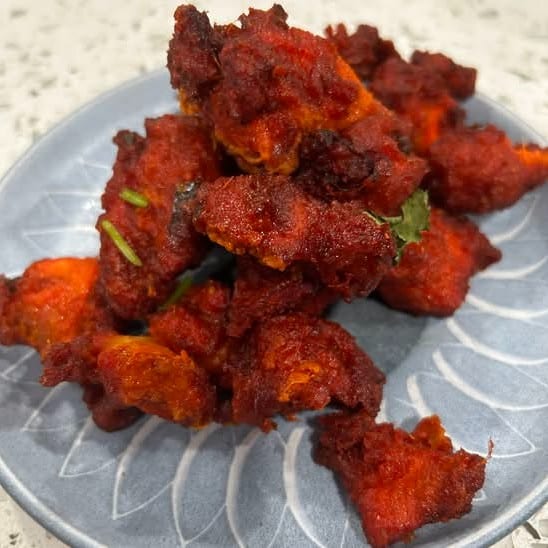 Tamilnadu Chicken 65 Dry Style.
