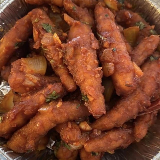 Chilli Baby Corn.