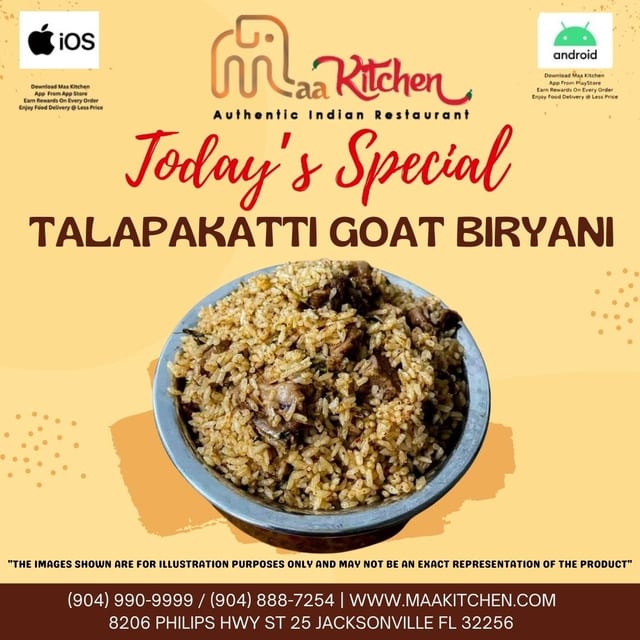 Tally Spl - Talapakatti Goat Biryani*.