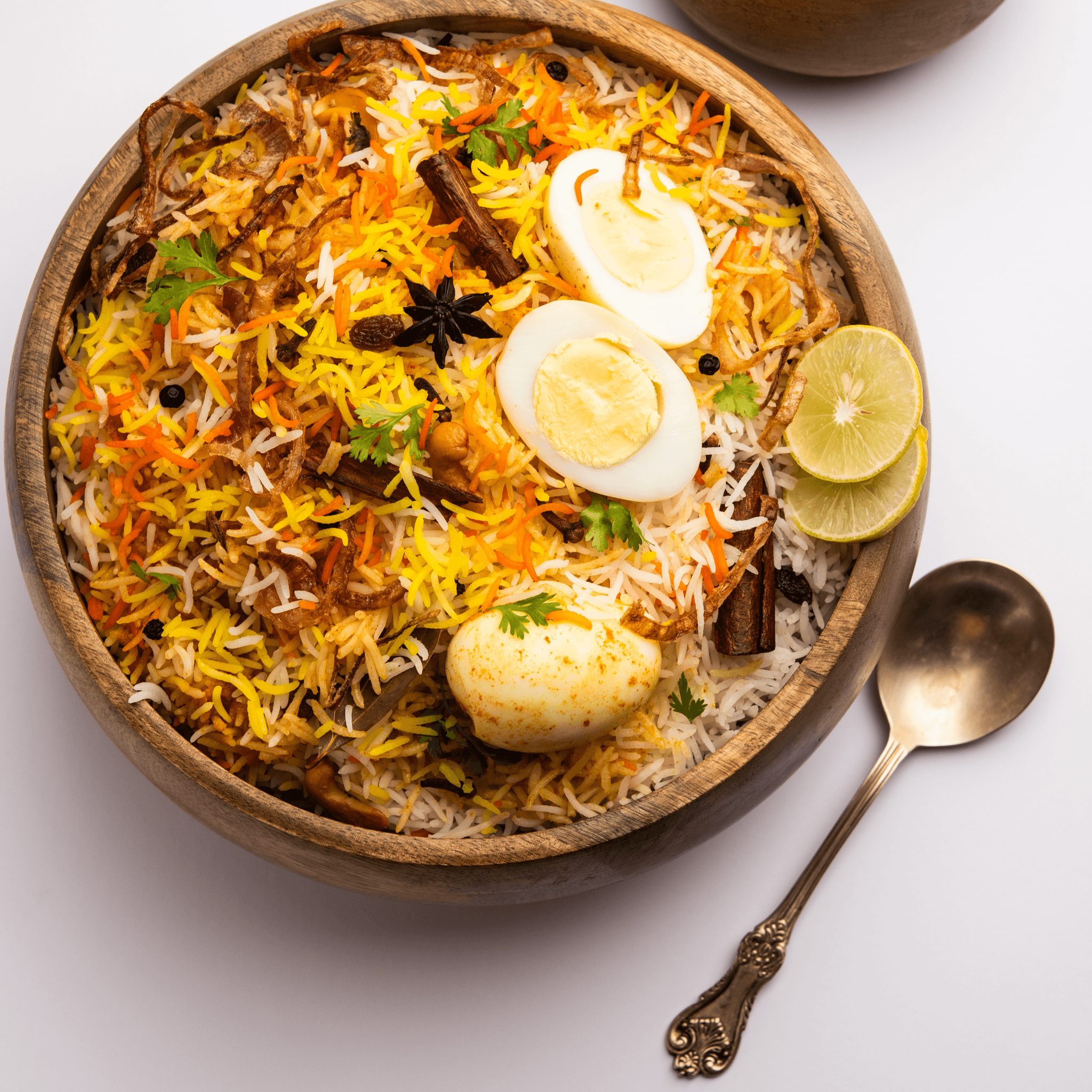 Plain Biryani Rice.