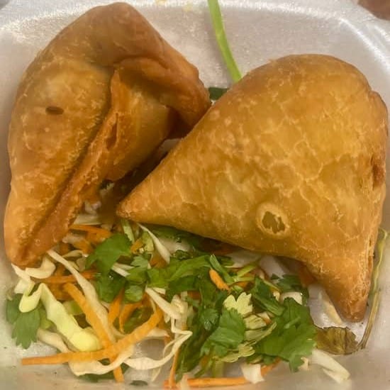 Vegetable Samosa.