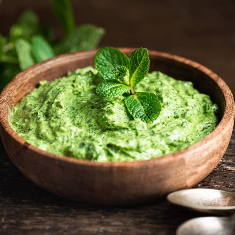Mint Chutney.