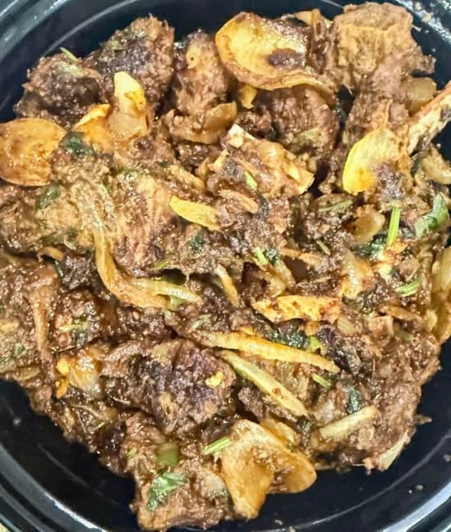 Goat Pepper Fry.