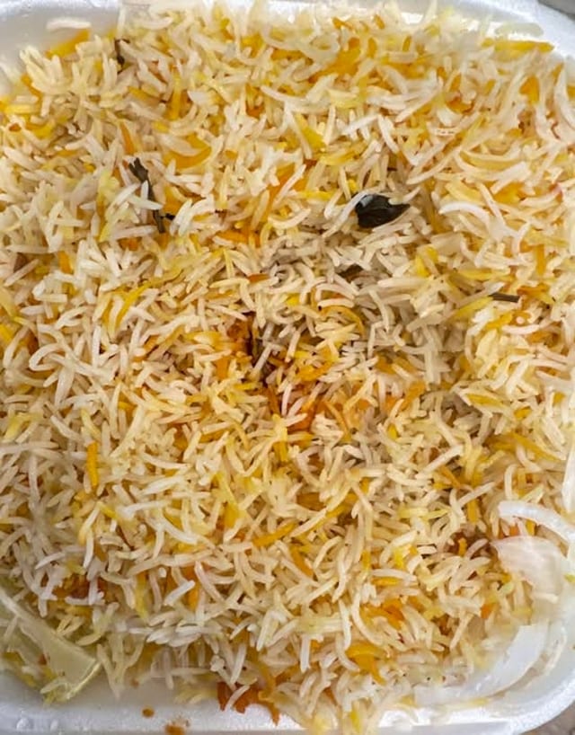 Paneer Biryani.