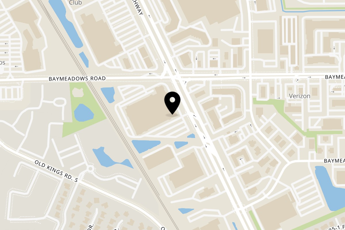 Map showing the location of Maa Kitchen Maa Kitchen - Jacksonville on 8206 Philips Hwy st 25 in Jacksonville